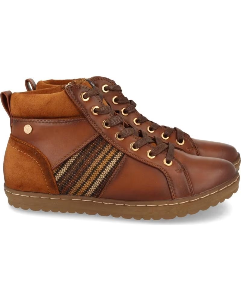 SPORT3PUNTO0 VR1-372 LEDER SNEAKER BRAUN VARIOS COLORES