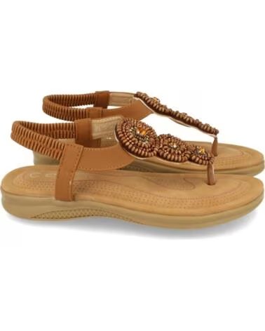 SPORT3PUNTO0 YZ19-319 CAMEL SANDALI BASSI CON PERLINE VARIOS COLORES