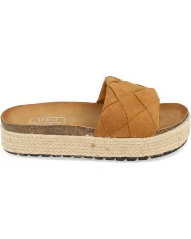 SPORT3PUNTO0 YT32-CAMEL FLACHE GEFLOCHTENE SANDALEN VARIOS COLORES