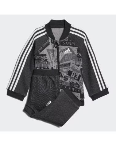 ADIDAS PANTALONI BBALL JOG FT DJ1560 GRIGIO GRIS