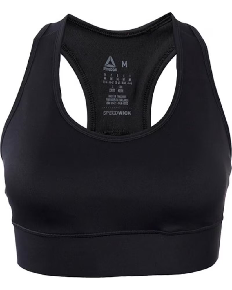 TOP DE SPORT REEBOK RE TOUGHT BRA D78704 NOIR NEGRO