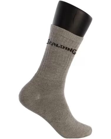 SPALDING SOCKEN C34017 CREW SOCKS GRAU GRIS