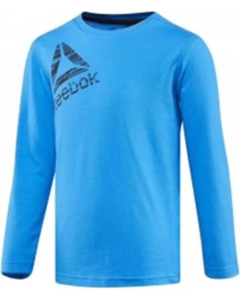 REEBOK T-SHIRT B ES LS TEE BQ5140 BLAU AZUL