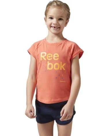 REEBOK COMPLETO G ES SS SET BK4370 ARANCIONE NARANJA