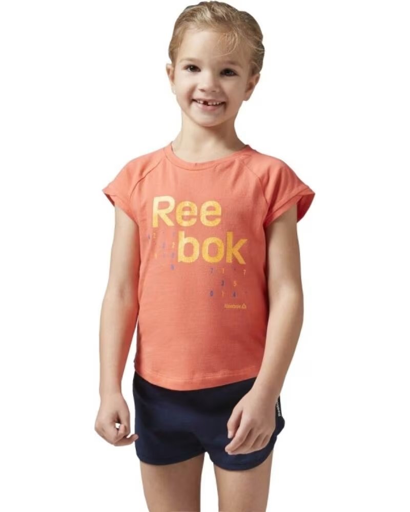REEBOK COMPLETO G ES SS SET BK4370 ARANCIONE NARANJA
