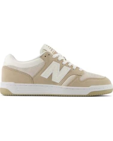 NEW BALANCE SNEAKER SUEDE D BB480LEA BEIGE
