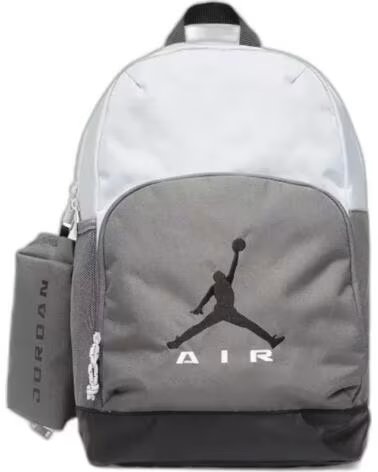 NIKE JAN AIR RAID ZAINO JORDAN GRIGIO NERO ASTUCCIO 9A9250 G3A GRIS