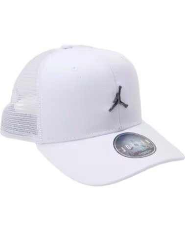 NIKE GORRA JORDAN JAM METAL JUMPMAN TRUCKER 9A0928 001 BLANCO