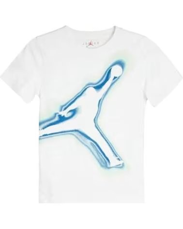 NIKE T-SHIRT JDB AIR HEATMAP JUMPMAN HBR SS 95D238 001 WEISS BLANCO