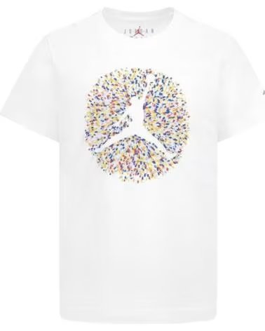 NIKE T-SHIRT JDB POOLSIDE JUMPMAN SS TEE 95D122 001 WEISS BLANCO
