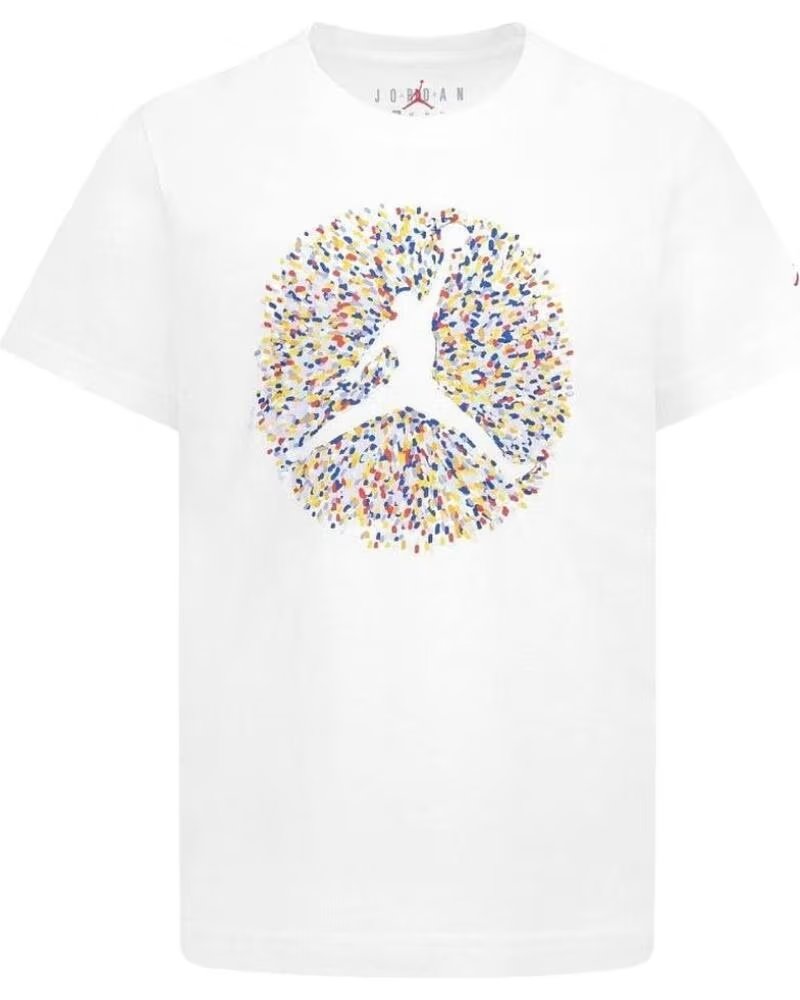 NIKE T-SHIRT JDB POOLSIDE JUMPMAN SS TEE 95D122 001 WEISS BLANCO