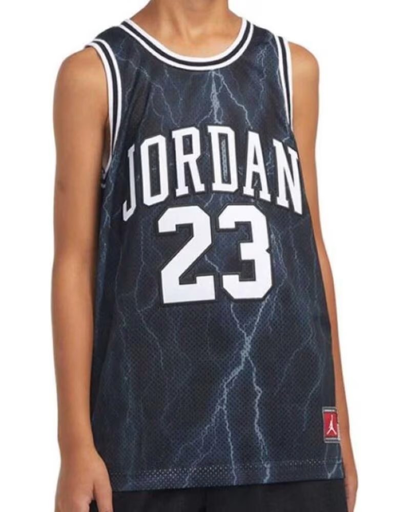 NIKE CAMISETA JDN JORDAN 23 AOP JERSEY 95C655 F66 NEGRO