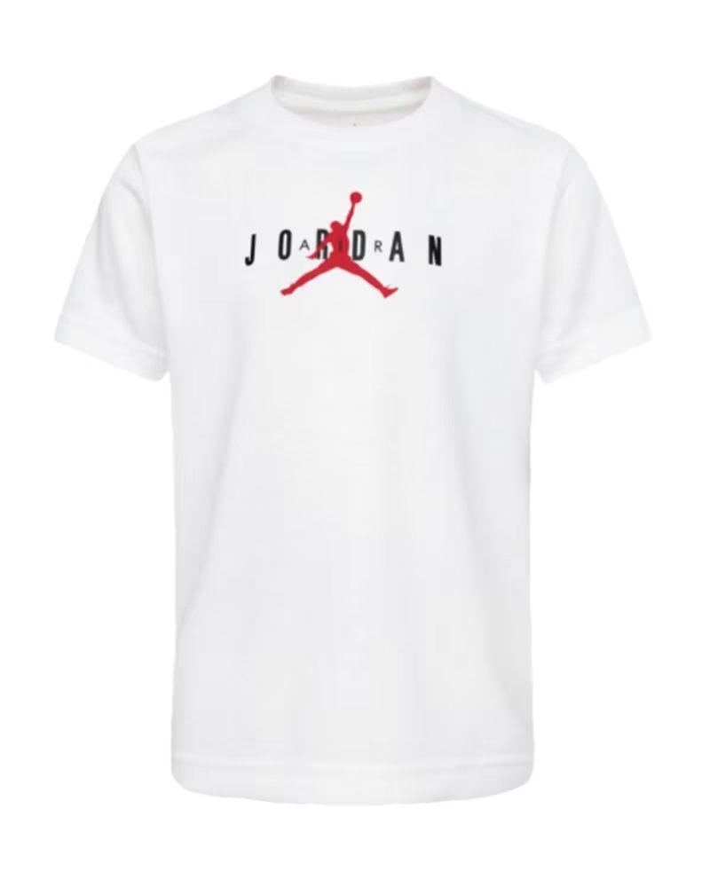 NIKE T-SHIRT JDB JUMPMAN SUSTAINABLE GRAPHI 95B922 001 WEISS BLANCO