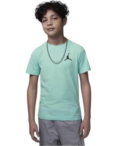NIKE T-SHIRT JDB JUMPMAN AIR EMB 95A873 E8G AZUL