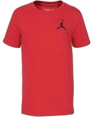 NIKE T-SHIRT JDB JUMPMAN AIR EMB 95A873 ROT ROJO