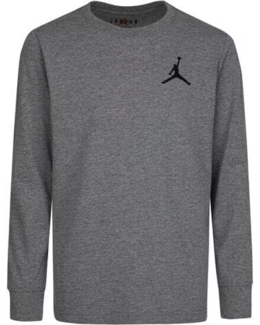 JORDAN MAGLIETTA A MANICA LUNGA 95A903-GEH PER BAMBINI GRIGIO MULTICOLOR