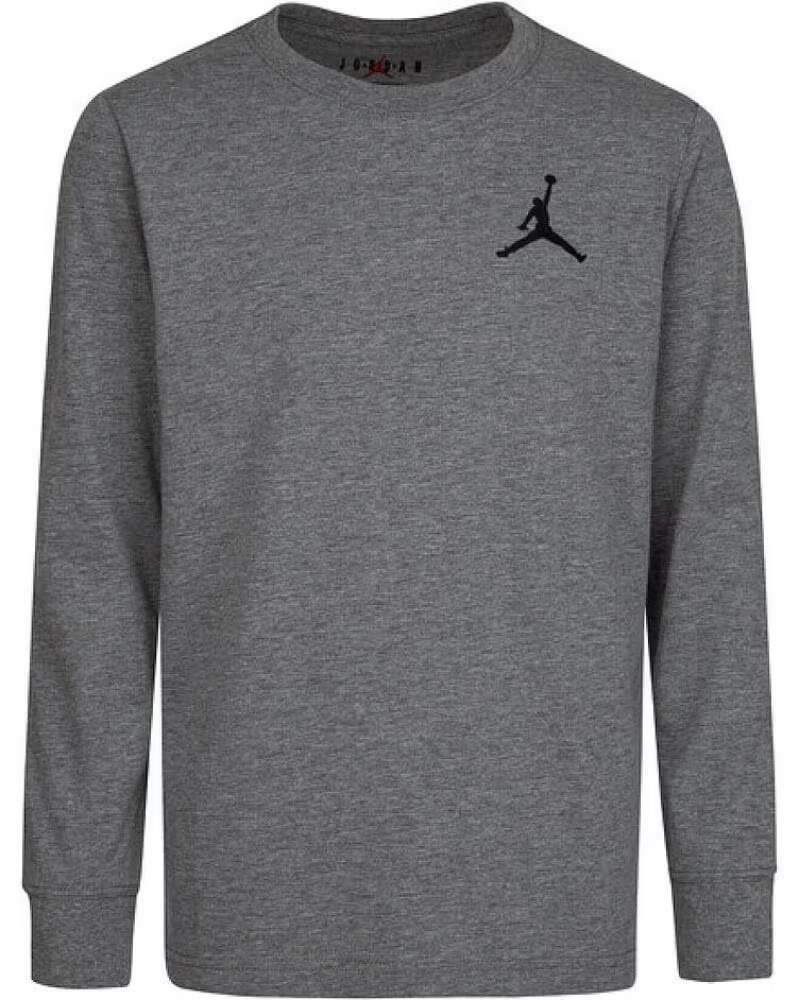 NIKE Camiseta JDB JUMPMAN AIR EMB 95A903 GEH Gris GRIS