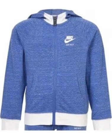 NIKE SUDADERA CON CAPUCHA 842-B9A AZUL