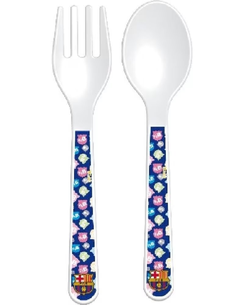 SEVA IMPORT SET POSATE FC BARCELLONA 7109052 BIANCO BLANCO