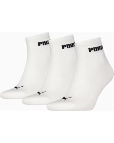 MEIAS PUMA CUSHIONED NEXT QUARTER 701225904 BRANCO BLANCO
