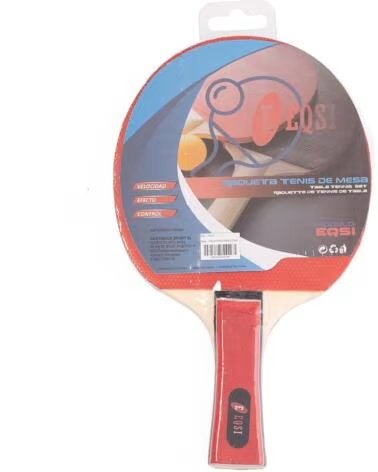 EQSI RACCHETTA DA PING PONG 70016 ROSSO ROJO