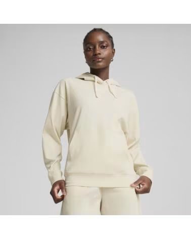 PUMA SWEATSHIRT COM CAPUZ ESS ELEVATED 685023 87 BEIGE