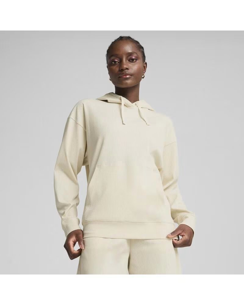 PUMA SWEATSHIRT COM CAPUZ ESS ELEVATED 685023 87 BEIGE