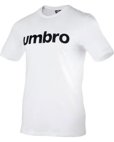 UMBRO T-SHIRT LINEAR 65551U 13V WEISS BLANCO
