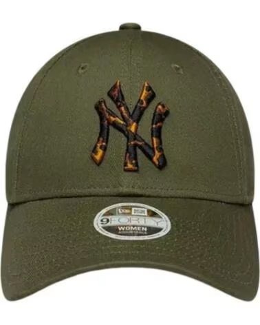 NEW ERA BONÉ YORK YANKEES MLB TORTOISE INFILL 9FORTY MULHER VERDE 60915987