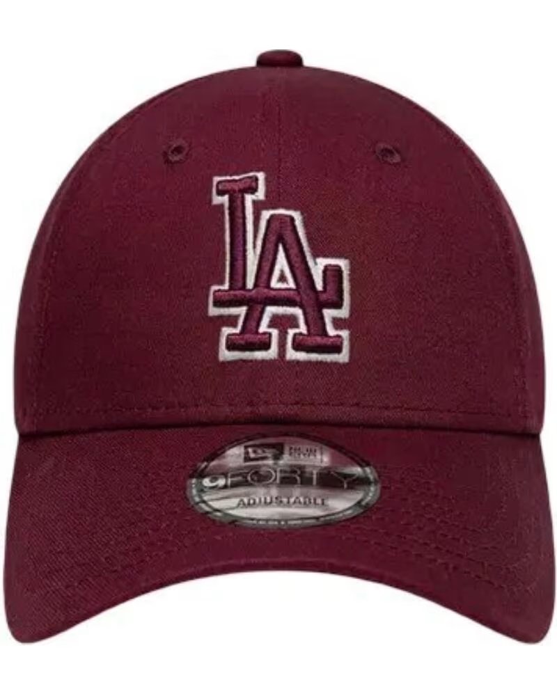NEW ERA BONÉ MLB TEAM OUTLINE LA DODGERS 9FORTY 60915823 ROJO