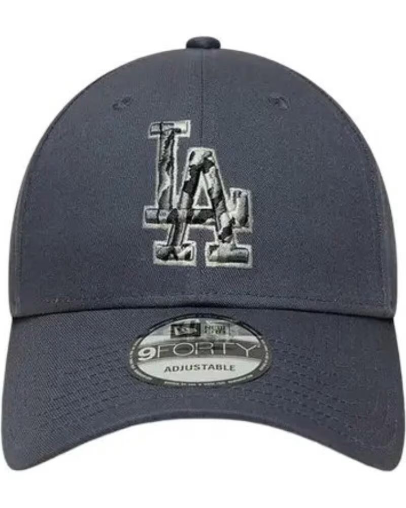 NEW ERA KAPPE MLB OUTLINE CAMO LA DODGERS 9FORTY 60915750 GRIS