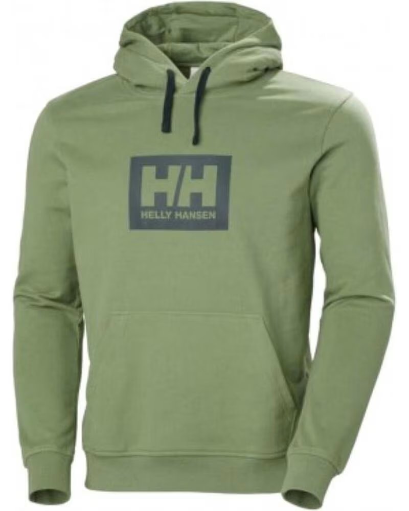 HELLY HANSEN SWEATSHIRT COM CAPUZ HH BOX HOODIE 53289 406 VERDE