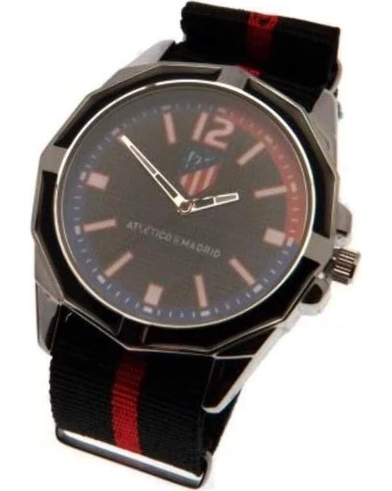SEVA IMPORT OROLOGIO CADETTO ATLETICO MADRID 4901124 NEGRO
