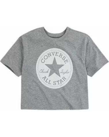 CONVERSE T-SHIRT SIG CHUCK PATCH BOXY 469787 042 GRIS