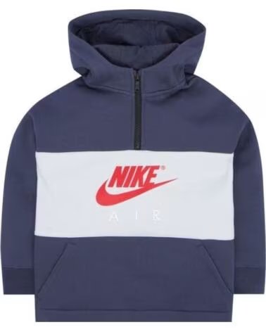 NIKE FELPA 342S-U2Y BLU MARINO AZUL