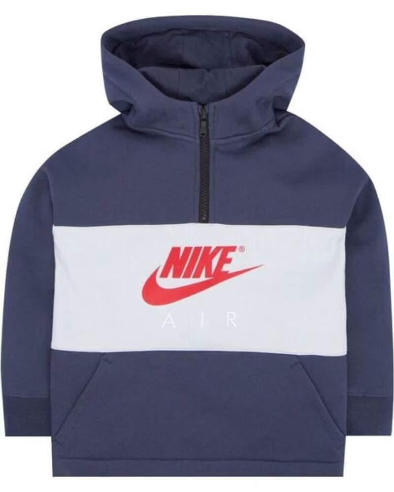 NIKE FELPA 342S-U2Y BLU MARINO AZUL