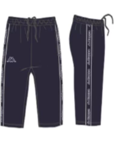 KAPPA KURZE HOSE LOGO TAPE DENIL 311556W A00 SCHWARZ NEGRO
