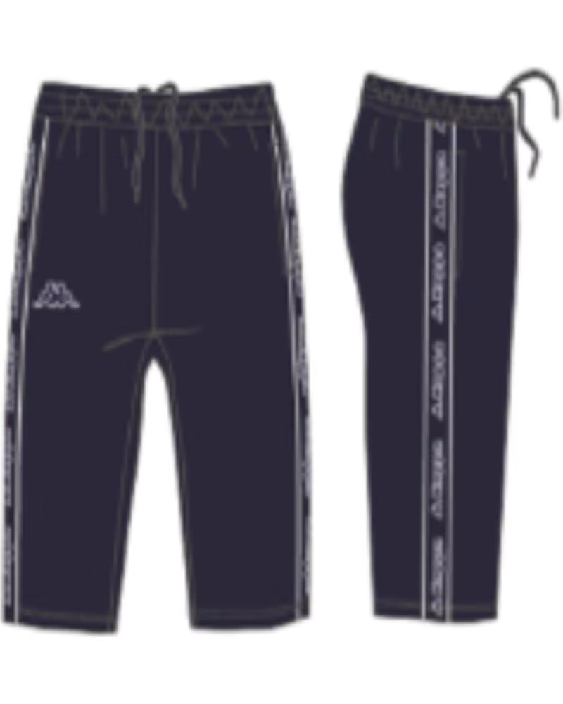 KAPPA KURZE HOSE LOGO TAPE DENIL 311556W A00 SCHWARZ NEGRO