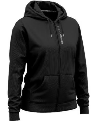 NO PUBLIK SUDADERA DEPORTIVA CON CREMALLERA Y CAPUCHA NPK EMY FONCE GRIS