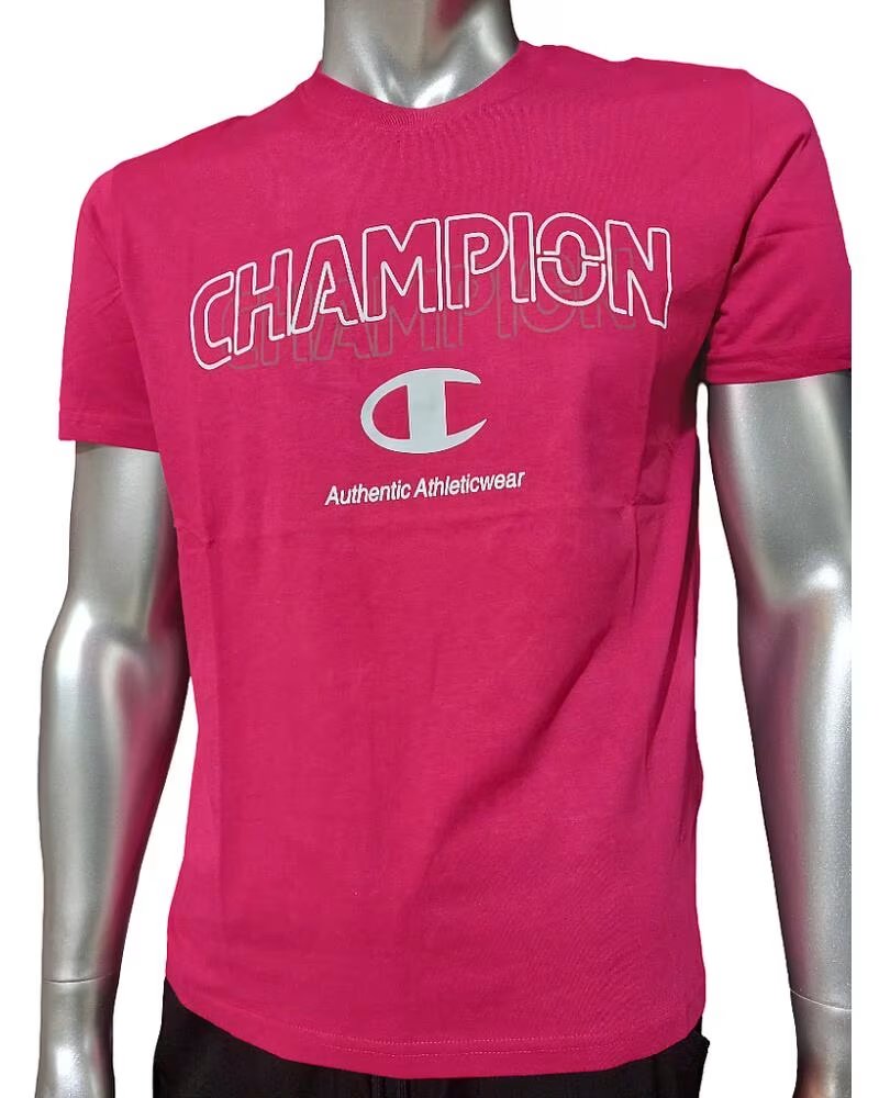 CHAMPION CAMISETA SS TEE 222279 PS224 ROSA