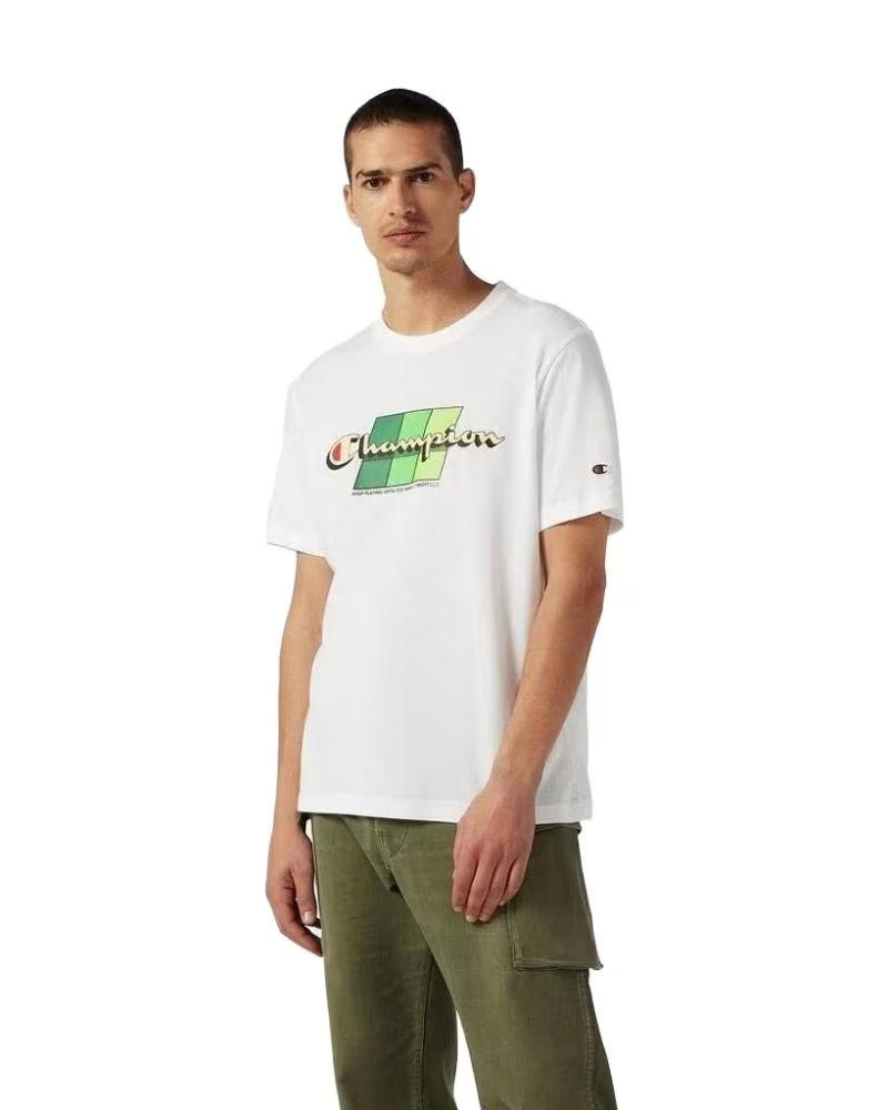 CHAMPION CAMISETA SS TEE 221219 WHT BLANCO