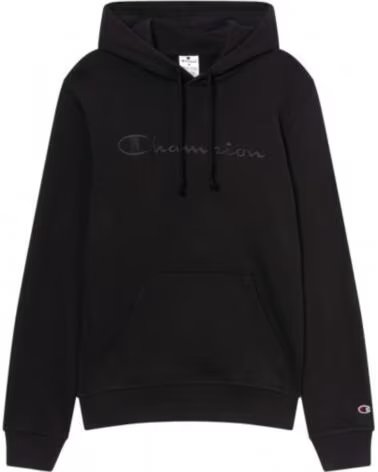 CHAMPION KAPUZENPULLOVER HOODED SWEATSHIRT 220271 NBK NEGRO