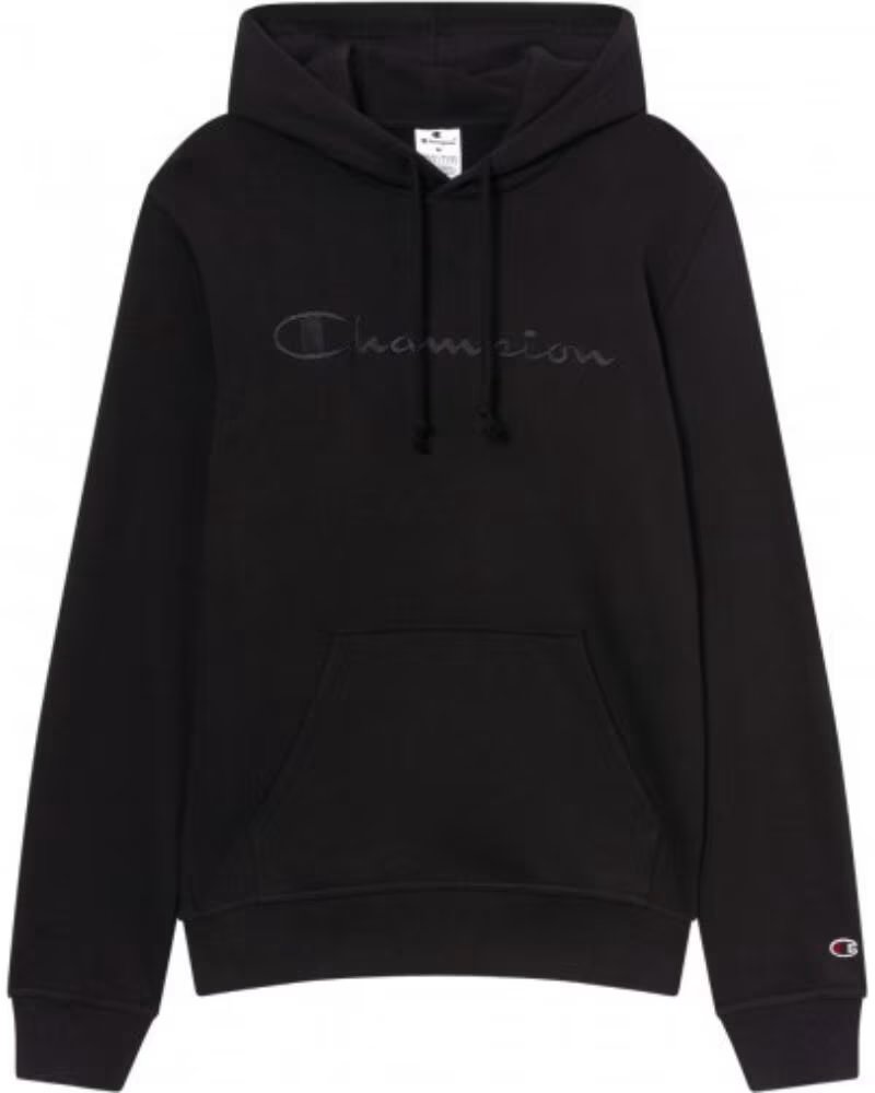 CHAMPION KAPUZENPULLOVER HOODED SWEATSHIRT 220271 NBK NEGRO