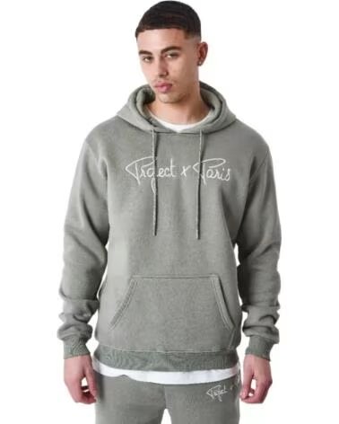 PROJECT X PARIS SUDADERA CON CAPUCHA HOODIE 1920010 KH2W VERDE