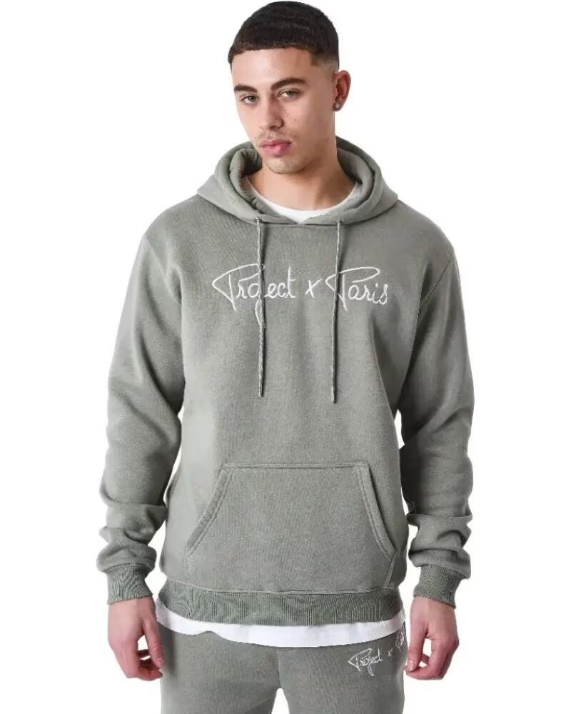 PROJECT X PARIS SUDADERA CON CAPUCHA HOODIE 1920010 KH2W VERDE