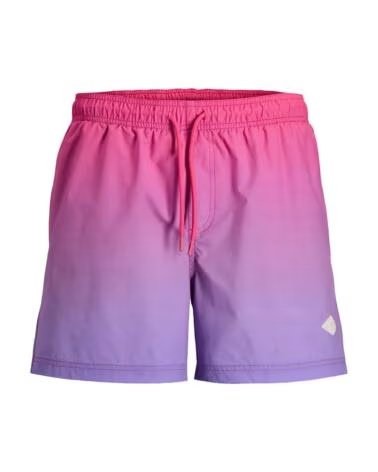 JACK & JONES COSTUME DA BAGNO JPSTMAUI HORIZON DIP DYE 12291438 ROSA