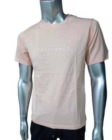 CAMISETA JACK AND JONES JORCATSKILLS MINIMAL 12290315 LARANJA NARANJA