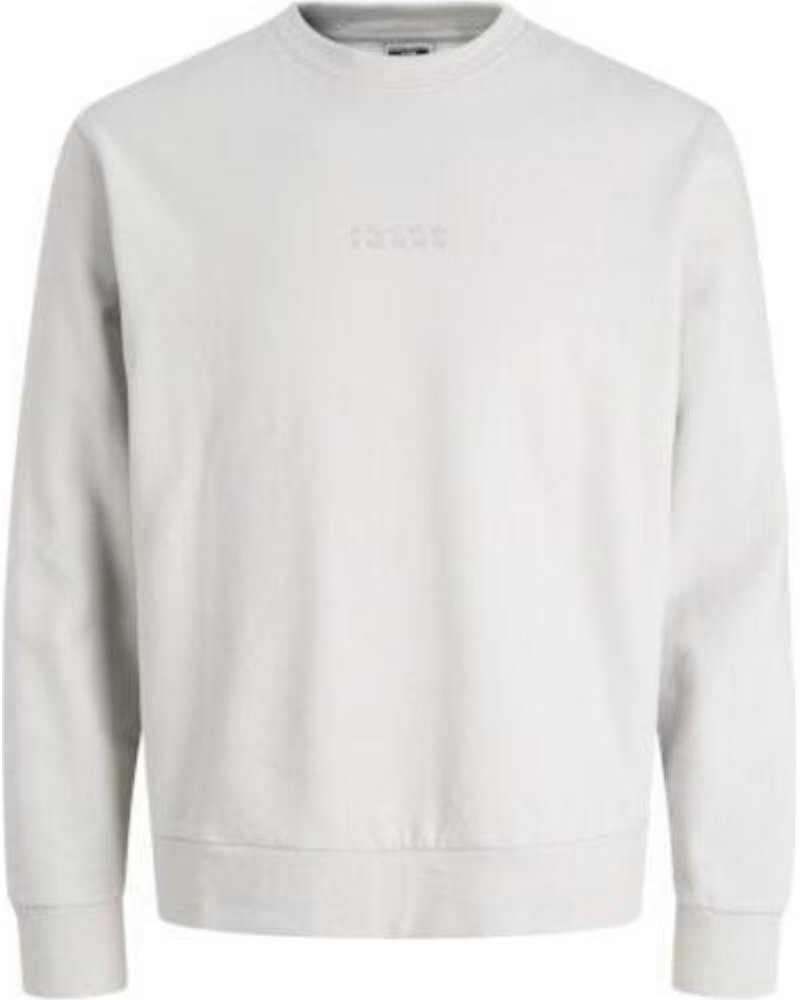 JACK AND JONES SWEATSHIRT JCOSTANCE CREW NECK 12282821 CINZENTO GRIS