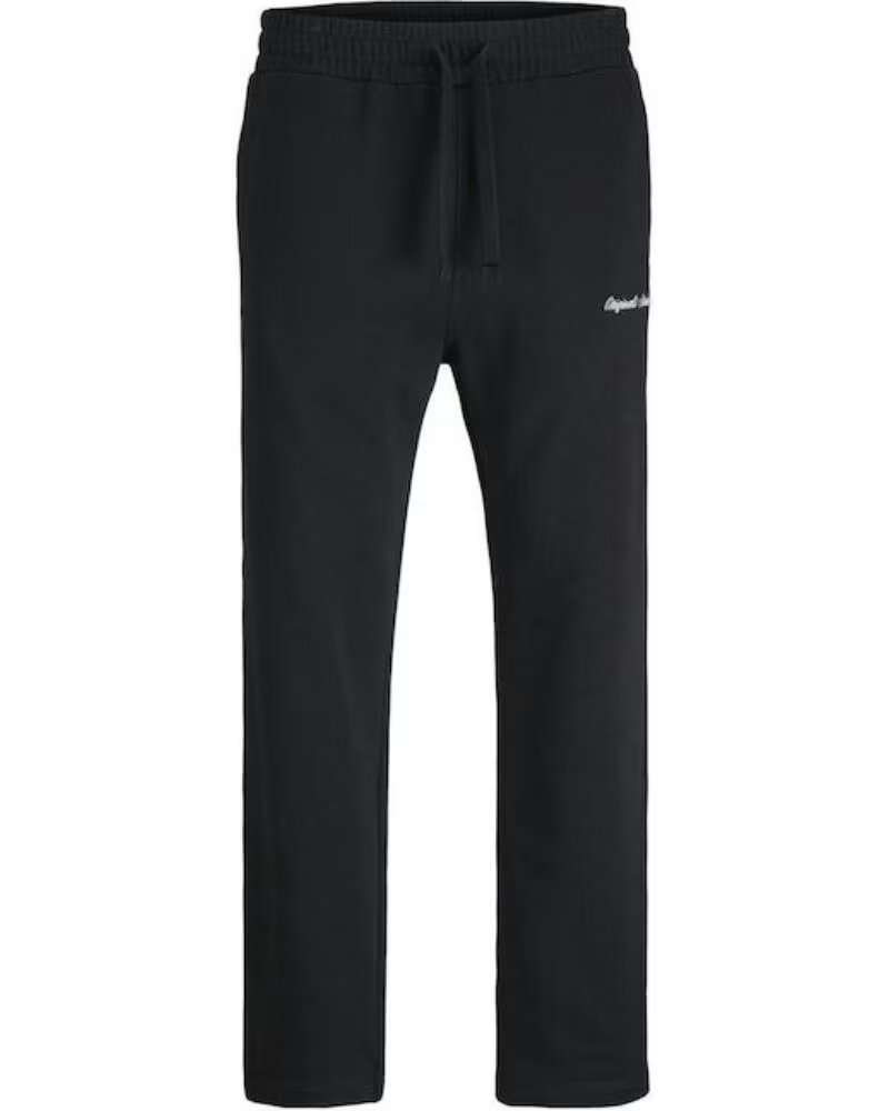 JACK AND JONES PANTALONI JPSTKANE NORREBRO SWEAT 12282553 NERO NEGRO