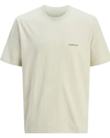 JACK AND JONES T-SHIRT JORSPLIT BACK TEE 12272996 VERT VERDE